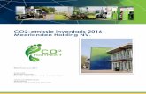 CO2-emissie inventaris 2016 Meerlanden Holding NV....CO2-emissie inventaris 2016 Meerlanden Holding NV. Rijsenhout, juni 2017 Auteur(s): Robbert Schaap Functie: KAM medewerker duurzaamheid