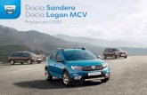 Dacia Sandero Dacia Logan MCV - Stokman...Dacia Logan MCV Prijslijst april 2020 1 Bij activering van de ECO- modus worden de prestaties van de auto geoptimaliseerd, de auto reageert