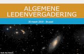 ALGEMENE LEDENVERGADERING - VVS · Pacific, Zuid-Amerika (Chili en Argentinië). September: de DDDD, 4 x D voor De Dertiende Duistere Dag. 11-november: transit van Mercurius, gedeeltelijk