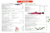 Silksilkak.com/img/menus/2018_Lunch_Menu.pdf · Tobi Tama + egg Unagi bbq water eel Tako octopus salmon roe Hokkigai Sake salmon Tamago egg omelet Ika squid scallop, mayo, IRON CHEF