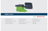Betriebsanleitung WBE 4110 - Bosch Wheel Service · tion and operation of the WBE 4110 and must always be heeded. 2.3 Electromagnetic compatibility (EMC) The WBE 4110 satisfies the