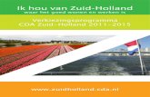 Ik hou van Zuid-Holland · Ik hou van Zuid-Holland waar het goed wonen en werken is Verkiezingsprogramma ... 2 Duurzame ruimtelijke ontwikkeling 12 3 Mobiliteit en infrastructuur