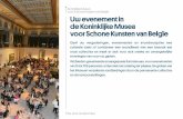 Uw evenement in de Koninklijke Musea voor Schone ... Naast het bewaren van de permanente collecties, organiseren de Koninklijke Musea voor Schone Kunsten van België 6 tijdelijke tentoonstellingen