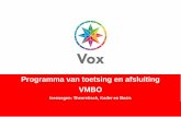 Programma van toetsing en afsluiting VMBO · 2019-10-01 · 2 Beste eindexamenkandidaten, Voor jullie ligt een bijzonder boekje. In dit boekje vind je alles wat je moet weten over