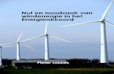 Platform Storm - stop windpark De Drentse Monden! …...de geest van de kosten-batenanalyse: hoe het staat met de verhouding 1 Het ware te wensen dat deze bewering wordt gelogenstraft