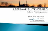 Koen Nieuwenhuis - LNAGRO€¦ · 1-1-2016 Wet van kracht op verbod asbestdaken van 1-1-2024 Geldt voor iedereen ! Asbesthoudende daken in contact met de buitenlucht.
