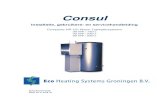 Eco Heating Systems - Consul · Consul . Installatie, gebruikers- en servicehandleiding . Compacte HR 107 Warm Tapwatersysteem. 35 kW / 150 L . 35 kW / 230 L . 55 kW / 230 L . BASISVERSIE