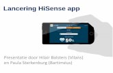 Lancering HiSense app - Kennisplein …...Welkom! Het doel van deze 'EMB Hi Sense' app is gericht op verhogen van sensitiviteit voor mensen met ernstig meervoudige beperkingen (EMB).