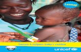 Samen 4 miljoen baby’s redden - UNICEF · scherming tegen allerlei ziektes gedurende de eerste levens-maanden van het kind. 1.4. Goede gezondheidszorg In de ontwikkelingslanden