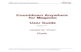 Countdown Anywhere Magento module. User Guide 3.1.2. Product Special Price Countdown There are 2 countdowns