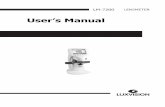 Lensmeter LM-7200 Luxvision - US Ophthalmic · .01 1.31 0.03 0.23 Izz 0.99 uting 1.Z7 c 0.02 177 0.58 0.86 .01 1.28 c + 0.09 L 0.69 113 DV Measuring horizontal Ene DV point NV point
