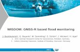 WISDOM: GNSS-R based flood monitoring€¦ · WISDOM: GNSS-R flood monitoring, Jamila Beckheinrich, TU München 2012 Slide 1 WISDOM: GNSS-R based flood monitoring J. Beckheinrich