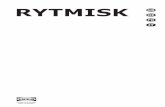 RYTMISK GB DE FR IT · 2020-07-03 · in hot water without using abrasive sponges (do not use detergents!). • Dry in the oven at a MAX temperature of 70° for 2 hours (it is recommended