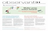 Make your voice heard! - Observant 2016...We all love our faculty for its special atmosphere, the delicious coffee at Banditos and the chats with our international fellows between