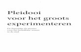 Pleidooi voor het groots experimenteren · Rotterdam is één van de 100 Resilient Cities, een programma opgezet door de Rockefeller Foundation. Het doel? Steden veerkrachtig maken