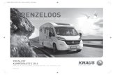 GRENZELOOS - Knaus Campers in Nederlandkampeerauto’s 2016 prijslijst van ti . sky ti . sun ti . sky wave . sky traveller . van i . sky i . sky i plus . sun i nederland grenzeloos