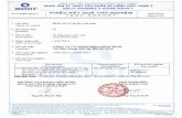 Công ty Cổ Phần Nhựa Bình Minh PVC HE INCH... · 2016-12-19 · Các kðt quå thü nghiêm ghi trong phieu này chi có giá tri dði vdi rnäu do khách hàng gCri de