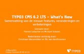 TYPO3 CMS 6.2 LTS - What’s New · van 250 of hoger toont (de standaardwaarde van "100" kan problemen veroorzaken) "Relaxed permission check": Als de web root folder niet de juiste