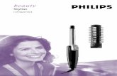 Stylist - Philips · 2004-07-16 · Wstęp Twój nowy Philips Stylist został tak zaprojektowany,aby zapewnić optymalne efekty stylizacji włosów w szybki i wygodny sposób. W celu