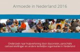Armoede in Nederland 2016 - Knooppunt Kerken en Armoede · 31.000 dak- en thuislozen in ons land Intussen groeit ook de rijkdom. De rijkste 10% verdient negen maal zoveel als de armste