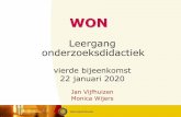 Leergang onderzoeksdidactiek - Universiteit Utrecht€¦ · • Werken aan product: verslag/presentatie (bijeenkomst 5&6) Huiswerk was 1. ... Pitch. Uitgangspunten voor een beoordelingsmodel