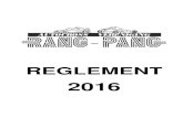 REGLEMENT - Rang Pang · Wedstrijdkalender 6 Verschillende klasses bij de ACV Rang-Pang 7 Algemene voorwaarden voor alle klasses 8 ... Bestuur & Technische Commissie 2016 Voorzitter: