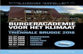 vzw VOOR HET KLIMAAT - De toekomst van Brugge€¦ · Het woon- en werkverkeer van personen en het transport van goederen binnen en buiten de stad hebben in belangrijke mate bijgedragen