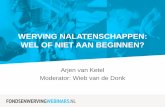 Arjen van Ketel Moderator: Wieb van de Donk 2014-10-01آ  Wieb van de Donk . Managing director WWAV .