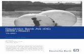 Deutsche Bank AG (DE) (BBB+/Baa2)...Deutsche Bank AG (DE) 1% 2021 Investeer in uw leven Obligatie Munteenheid: EUR Looptijd: 4 jaar Deutsche Bank AG (DE) (BBB+/Baa2) 1% 2021 Brochure