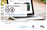 CREATIVE COMMONS - SURF Communities · 2020-04-09 · Faculteit der Natuurwetenschappen, Wiskunde en Informatica CREATIVE COMMONS Dezepresentatieheefteen Creative Commons Attribution