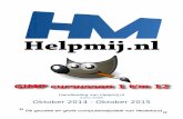 GIMP cursussen 1 t/m 12 - Helpmij.nl - Magazine · GIMP Cursussen Deel 1 tot en met 12 Inhoudsopgave 1. Bijsnijden pag. 3 2. Schalen pag. 9 3. Vervagen en verscherpen pag. 15 4. Vervagen