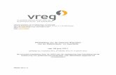 Mededeling van de Vlaamse Regulator van de Elektriciteits- en Gasmarkt van 28 juni 2011 · 2019-10-22 · 28/06/2011 Pagina 5 van 23 2. Uitbreiding van een installatie 2.1 Toepasselijke