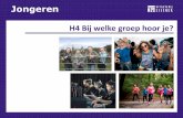 Jongeren H4 Bij welke groep hoor je?maatschappijleer.reneecools.nl/wp-content/uploads/2016/... · 2016-10-07 · Jongeren ‘Wij’ tegenover ‘zij’ Wij-gevoel Wanneer een groep