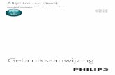 Gebruiksaanwijzing - Philips · 2017-06-15 · • De snelstartgids af te drukken • Video-tutorials (alleen beschikbaar voor bepaalde modellen) te bekijken • Antwoorden op veelgestelde