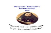 PPPrrroooyyyeeeccctttooo EEEddduuucccaaatttiiivvvooo ...1.3 RESEÑA HISTORICA Año 1970: La Congregación de Hermanas Maestras de Santa Dorotea Hijas de los Sagrados Corazones se extiende