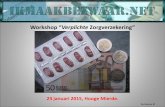 Workshop “Verplichte Zorgverzekering” · een alternatief uitwerken zonder nog verzekerd te zijn. 3. Bezwaar maken tegen de wettelijke verplichting en vanuit een eigen levensvisie