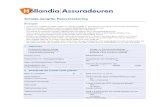 Schade-aangifte Reisverzekering - Hollandia Assuradeuren · 2017-07-28 · Schade-aangifte Reisverzekering Belangrijk • Vul alle van toepassing zijnde vragen zo volledig mogelijk