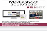 Mediasheet 2018 2019/2020 - Reismedia – Reismedia.nl · 2019-07-26 · 1, 2 0 % 25 - 34 jaar 9 % 18 - 24 jaar 35 - 44 jaar 2 2 % - 2 das 2019/2020 2 2 % 45 - 54 jaar 11 % 65+ 55-64