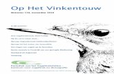 Op Het Vinkentouw - Vogeltrekstation€¦ · soorten. In totaal zijn in het voorjaar van 2009 (15 maart - 1 juni) 2.377 vogels geringd, verdeeld over 99 soorten. Ten vergelijking:
