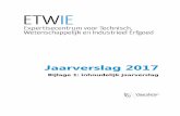Jaarverslag 2017 - ETWIE...2018/02/24  · toekomst van de TWIE-sector in Vlaanderen, waarbij ook de gevolgen van het nieuwe cultureel-erfgoedbeleid op het TWIE-veld werden toegelicht