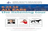 IQegjsïerÏng 4 or more people from your 'firm? Use ... · 5/23/2019  · KEYNOTE SPEAKER LISTENING TOUR PRESENTED BY JMA STEEL The Professionals Steel Fabricator and Supplier DBIA