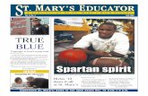 Vol. 6, No. 2 Fall 2009 - St. Mary's High School · Vol. 6, No. 2 Fall 2009 BY MEAGHAN CASEY St. Mary™s senior David Hicks is no stranger to the spotlight, whether on stage or on