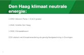 Den Haag klimaat neutrale energie€¦ · Perpetuum Energy Partners Wij hebben het aardwarmteproject HAL nieuw leven ingeblazen en willen in 2018 gereed en operationeel zijn om warmte