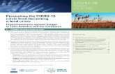 COVID-19 Report ECLAC-FAO Preventing the COVID-19 crisis ... · COVID-19 6 III. Warning signs in national food markets A. The supply side: preventing production and distribution failures