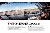 Elk jaar weer trots Pinkpop 2015 - mvmmwij eigenlijk alleen voor de Crowdsurf borden en backstage voor de ear-pro-tection borden. De samenwerking met de stagemanagers is perfect. Toen