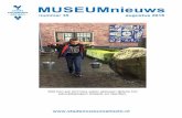 MUSEUMnieuws nr. 35 aug 2018 - Stadsmuseum Almelo · Protopiper, Bibberspiraal en meer! Zo wordt een programma aangeboden waarmee kinderen en jongeren zich kunnen ontwikkelen tot