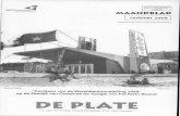 DE PLATS..."Paviljoen van de Wereldtentoonstelling 1958" op de Zeedijk van Oostende ter hoogte van het Klein Strand DE PLATS V.U. Jean Pierre Falise, Hendrik Serruyslaan 78/19 - 8400