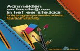 Aanmelden en inschrijven in het eerste jaar...GO! Onderwijs van de Vlaamse Gemeenschap en Provinciaal onderwijs () Infomomenten Opendeurdagen 1 GO! De Nova Rerum Novarumlaan 1, 3010
