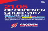 21 - Omloop der Kempen · 2017-05-10 · Reglement Art 1 De 21e GP Groenen Groep Veldhoven, hierna te noemen ‘de wedstrijd’ wordt op zondag 21 mei 2017 georganiseerd door de Stichting