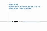 Mijn employability - Mijn werk - TNO · TNO Arbeidsvoorwaarden - Mijn Employability - Mijn Werk 1 Mijn Employability - Mijn Werk Wat is het? / Wat vind je hier? In dit hoofdstuk vind